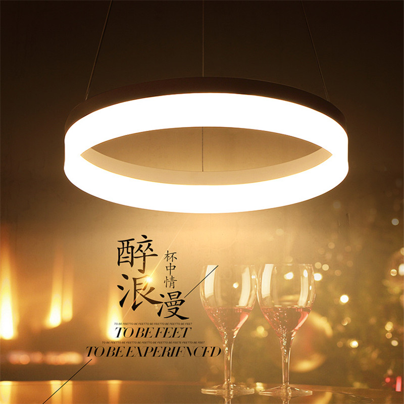 ο   LED Ʈ  ξ ũ + ݼ Ź  Ŵ޷  lamparas colgantes  /New modern Simple LED pendant lights Kitchen acrylic+metal suspension ha